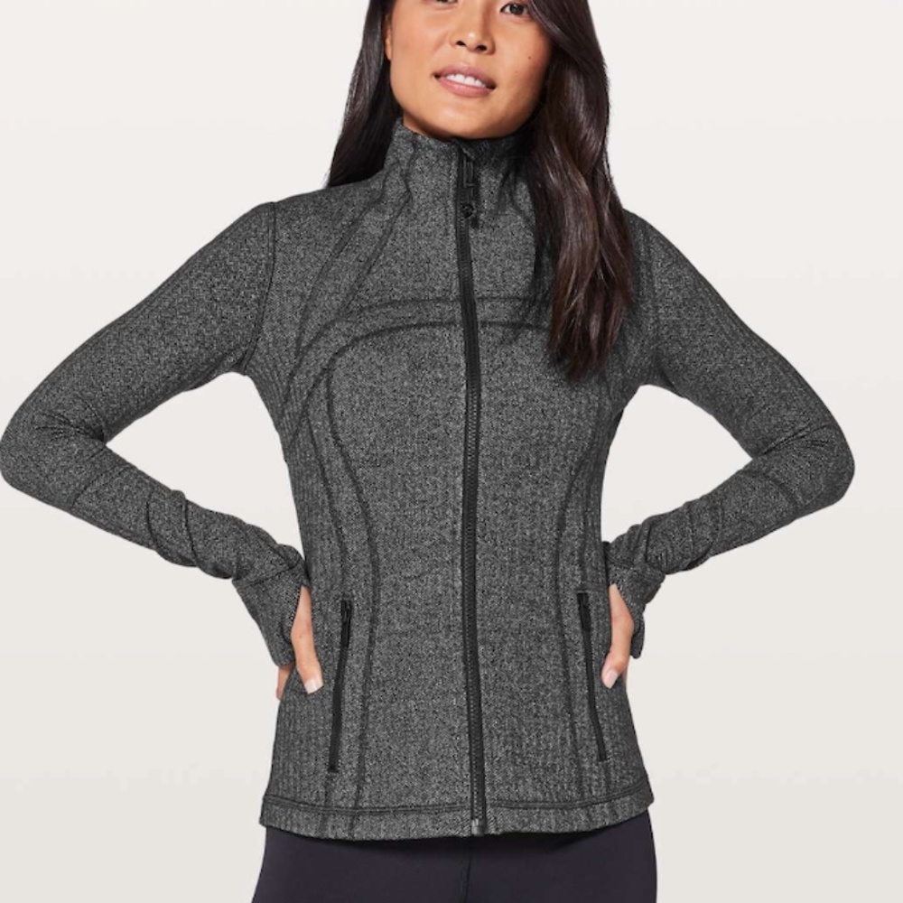 Lululemon Define Jacket Heathered Herringbone